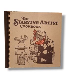 The Starving Artist Cookbook 1974 Crippled Childrens Nursery School KC MO